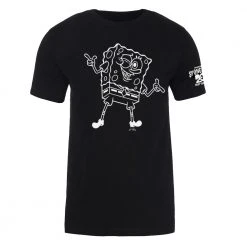 Dtg2go SpongeBob SquarePants Winking 20th Anniversary Adult Short Sleeve T-Shirt