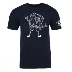 Dtg2go SpongeBob SquarePants Winking 20th Anniversary Adult Short Sleeve T-Shirt