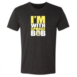 Monster Digital SpongeBob SquarePants I'm With Spongebob Tri-Blend Short Sleeve T-Shirt