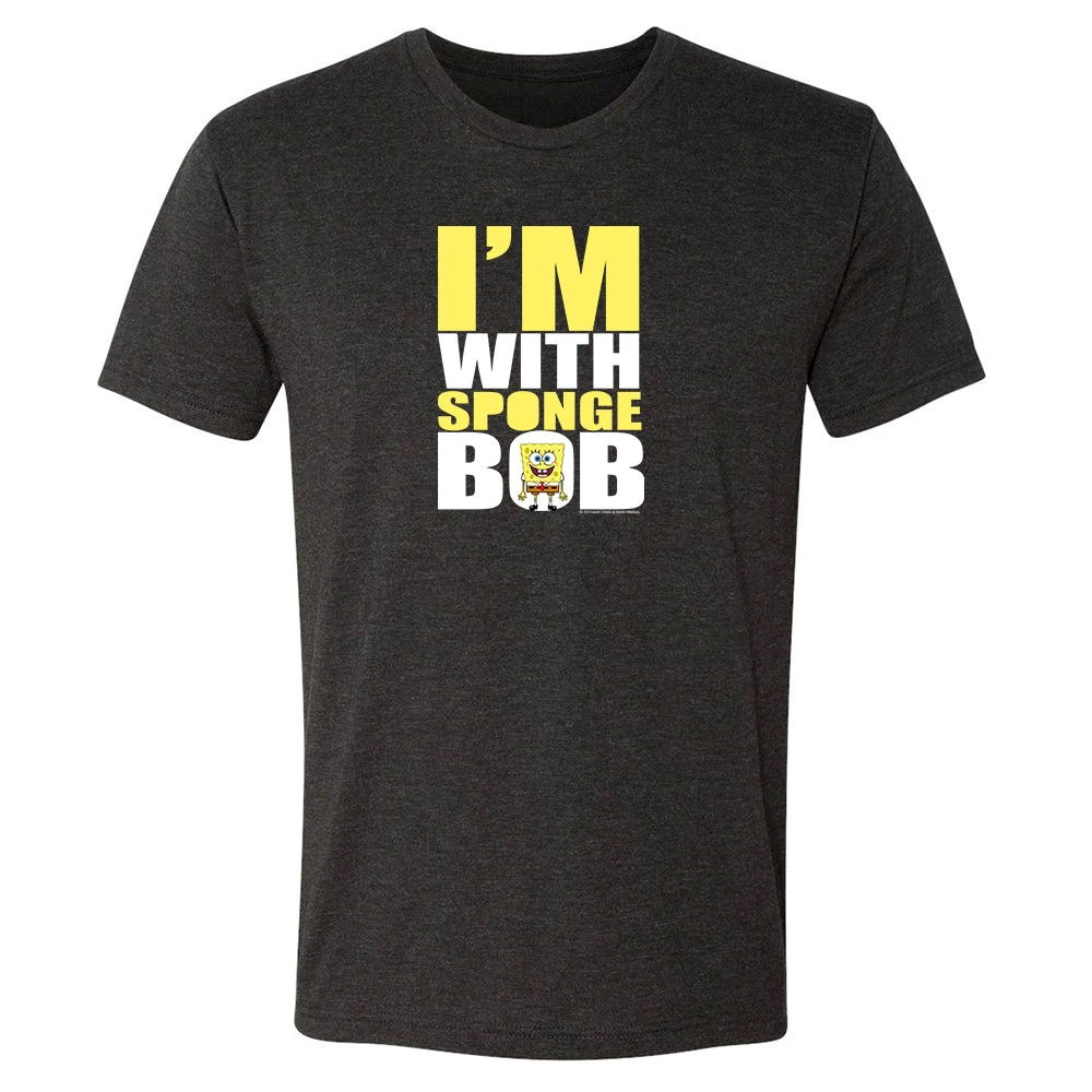 Monster Digital SpongeBob SquarePants I'm With Spongebob Tri-Blend Short Sleeve T-Shirt