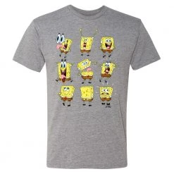 SpongeBob SquarePants | Official Shop SpongeBob SquarePants Feelin' Moody Tri-Blend Short Sleeve T-Shirt