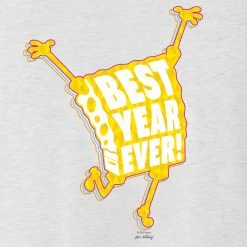 Monster Digital SpongeBob SquarePants Best Year Ever Tri-Blend T-Shirt
