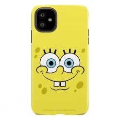 Monetyze-casetry SpongeBob SquarePants Happy Face Tough Phone Case Accessories