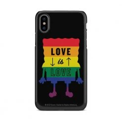 Monetyze-casetry SpongeBob SquarePants Love Is Love Tough Phone Case Accessories