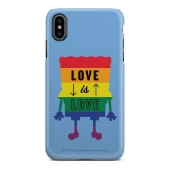 Monetyze-casetry SpongeBob SquarePants Love Is Love Tough Phone Case Accessories