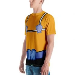 Printful Clothing Mermaid Man Big Face Short Sleeve T-Shirt