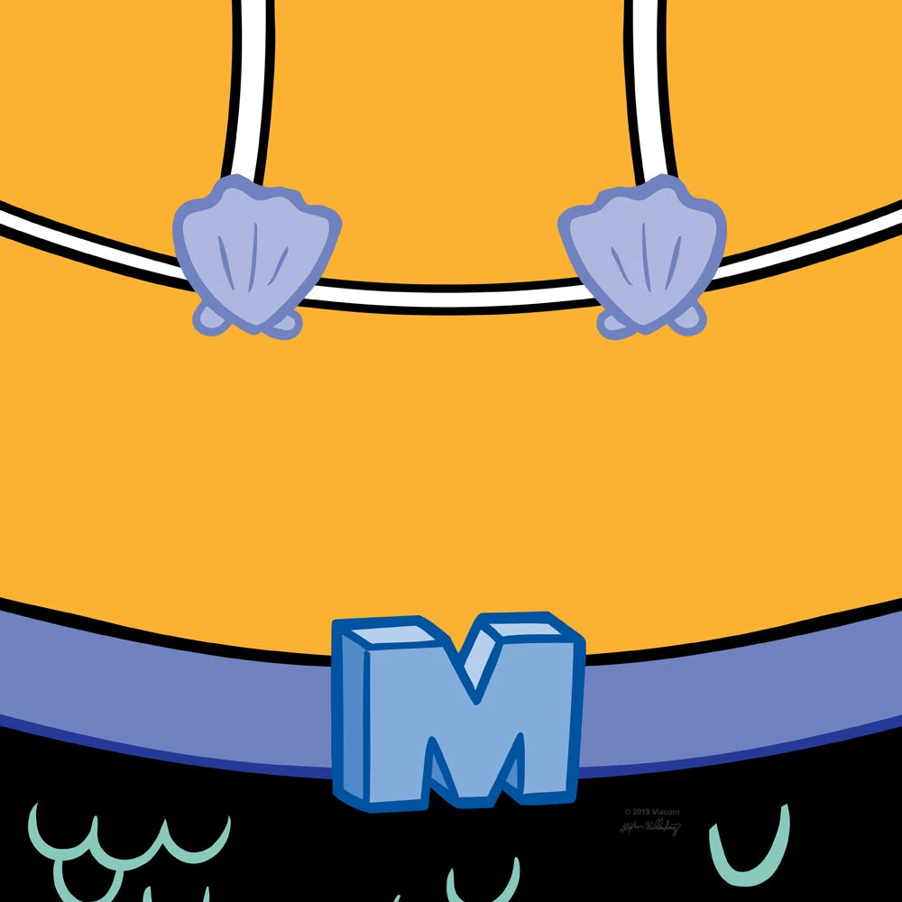 Printful Clothing Mermaid Man Big Face Short Sleeve T-Shirt