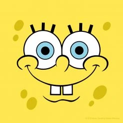 Printful Accessories SpongeBob SquarePants Happy Big Face Tote Bag