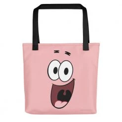 Printful Patrick Big Face Tote Bag