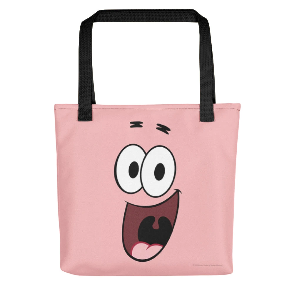 Printful Patrick Big Face Tote Bag