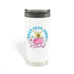 Photomugs SpongeBob SquarePants Best Year Ever Jellyfish Travel Mug