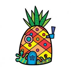 Photomugs Drinkware SpongeBob SquarePants Britto Pineapple Travel Mug