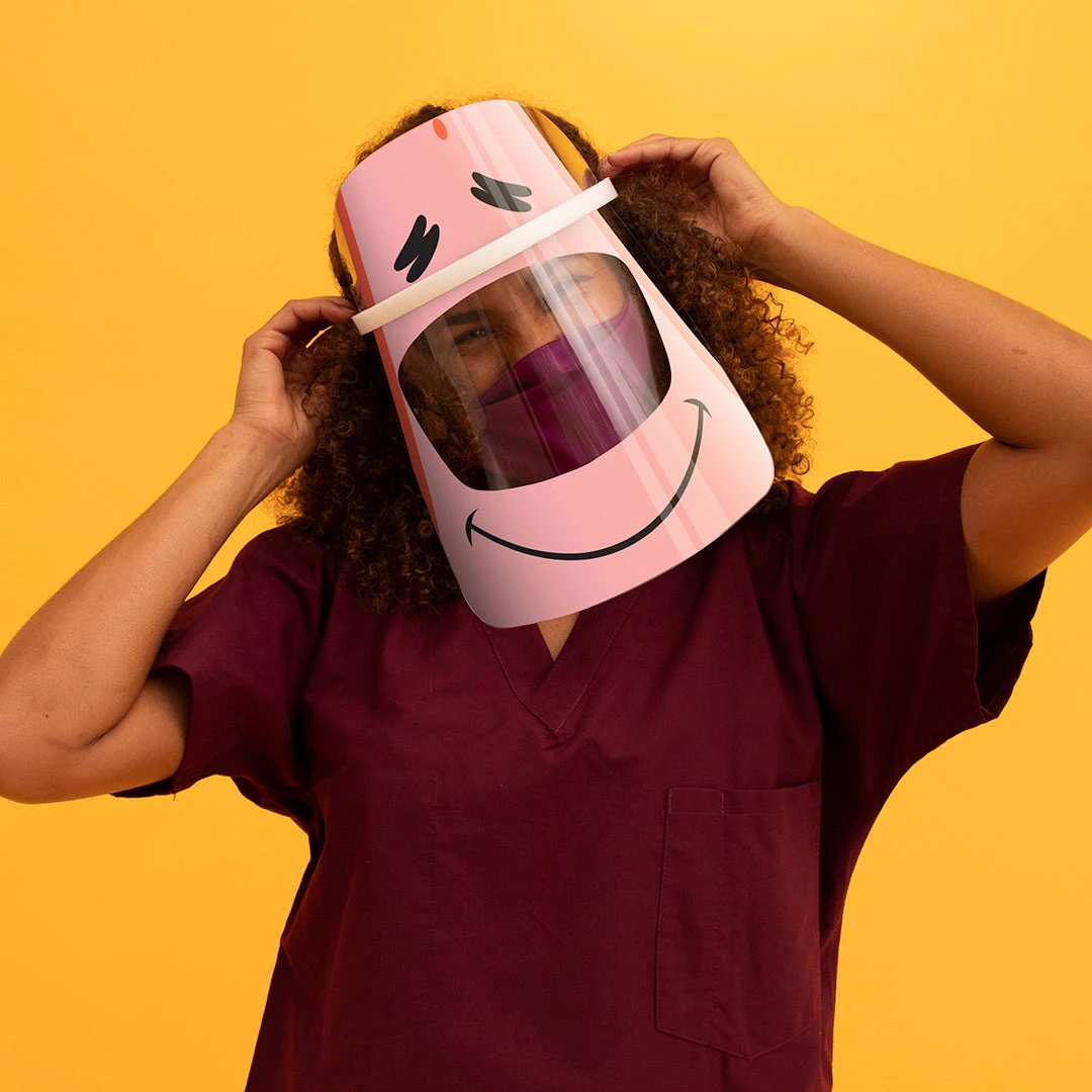 Shield-pals Patrick Big Face Shield And Standard Halo Bundle