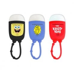 Shiphero-logosunlimited Accessories SpongeBob SquarePants Hand Sanitizer Bundle - Pack Of 3