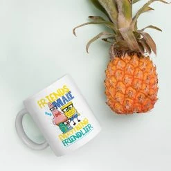 Monetyze-casetry Drinkware SpongeBob SquarePants Friendlier White Mug